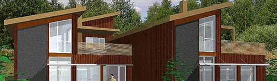 Passive houses in Norway