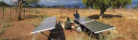 Solar powered water supply system helps put down roots in Kenya
