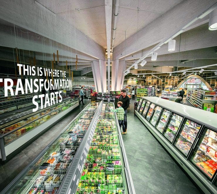 A new shade of green for grocery stores