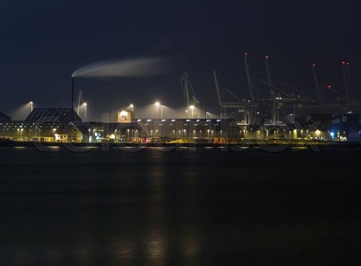 Port of Aarhus – advanced zone-based light and power control