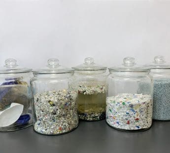 Changing plastic household waste to high quality recycled granulate