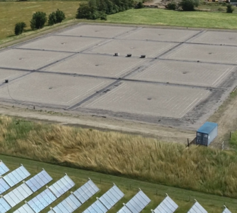 10,000 m2 insulating lid solution for PTES, Denmark