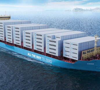 The world’s first net-zero fueled container vessel