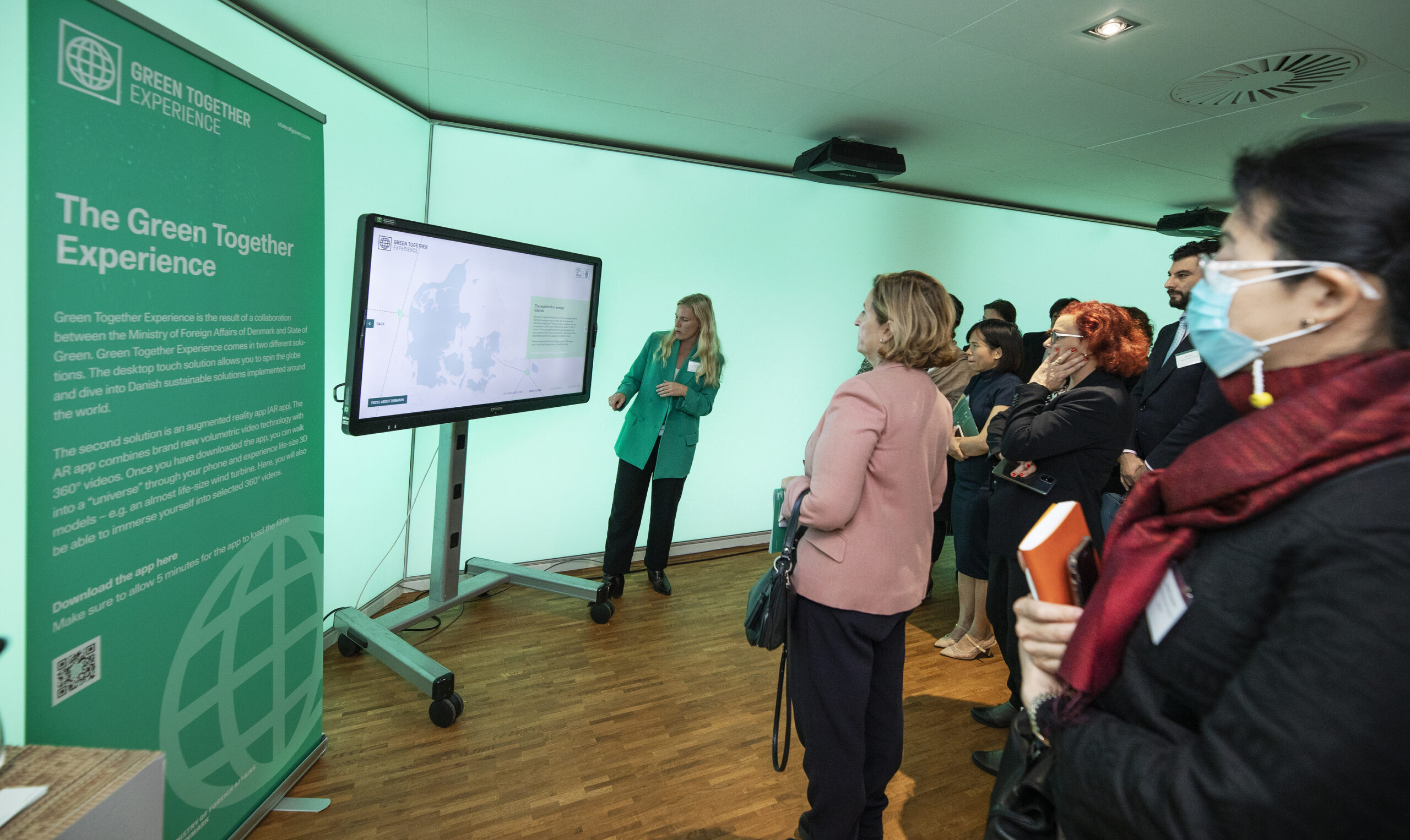 Green Together Experience at launch event in House of Green in 2023