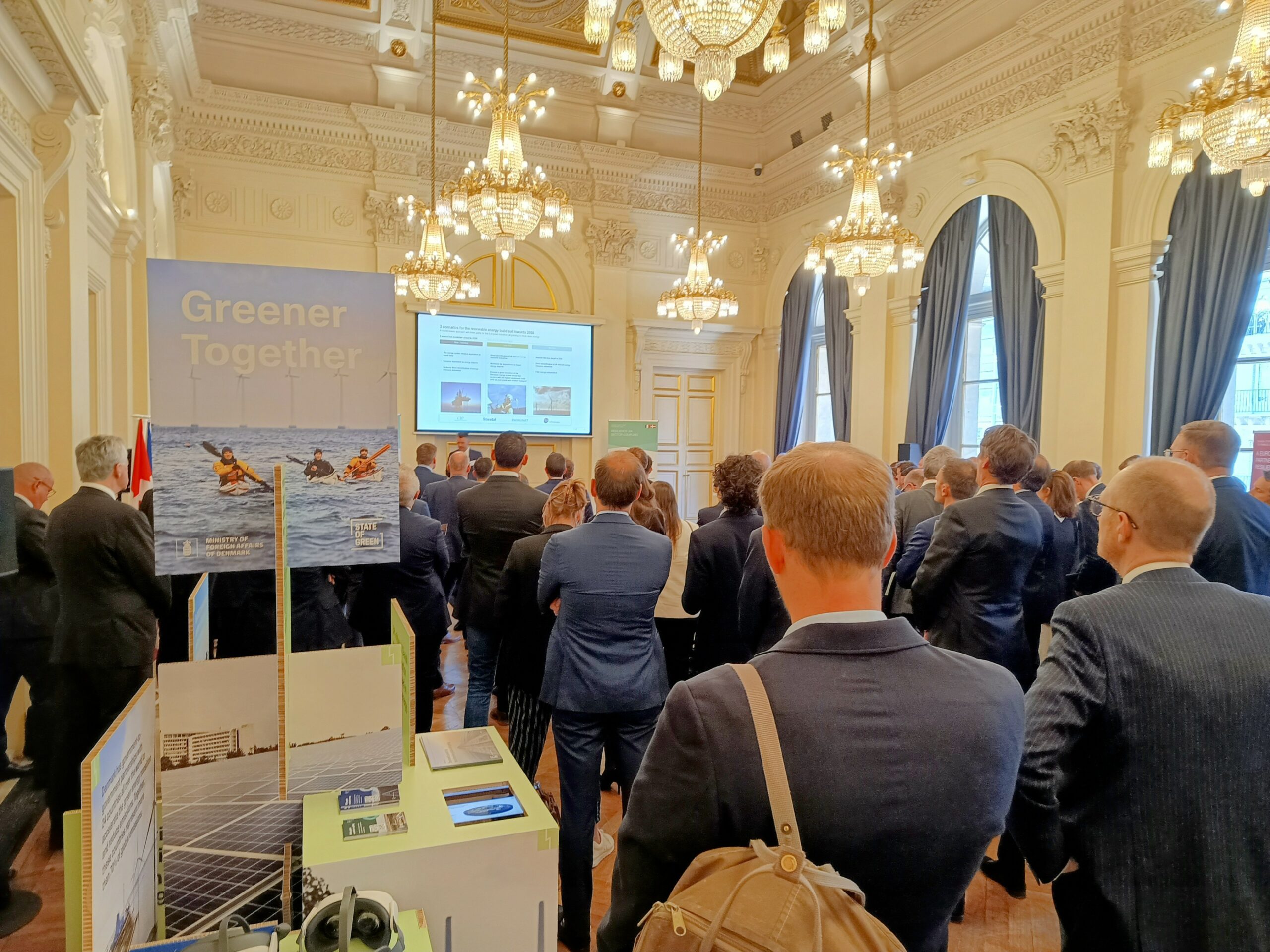 Green Together experience at Royal Visit Paris 2025