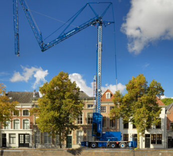 Danfoss powers the world’s first emission-free mobile crane in the Netherlands
