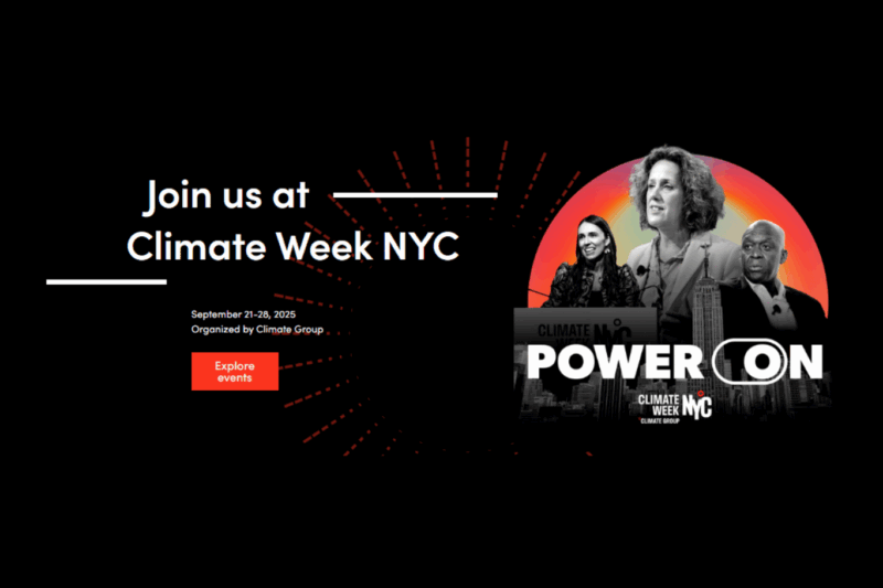 New York Climate Week 2025 | Event overview