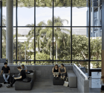 QUT Peter Coaldrake Education Precinct: Blending biophilic design and smart technology in education spaces