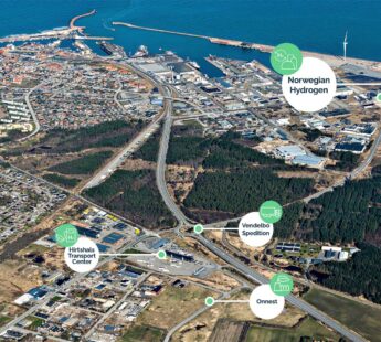 A Hydrogen Ecosystem Model in Port of Hirtshals